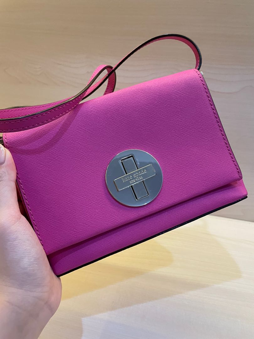 kate spade pink sling bag
