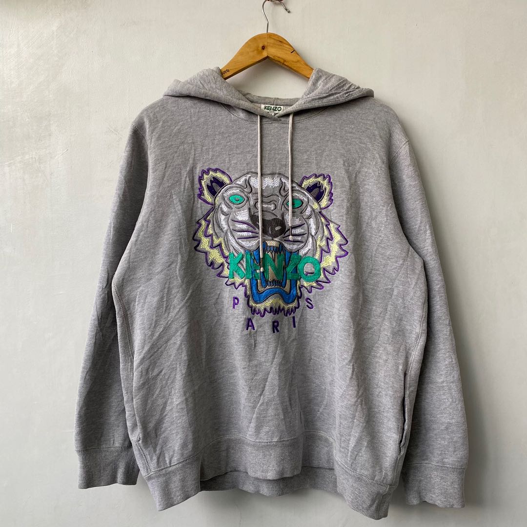 KENZO HOODIE, Luxury, Apparel on Carousell