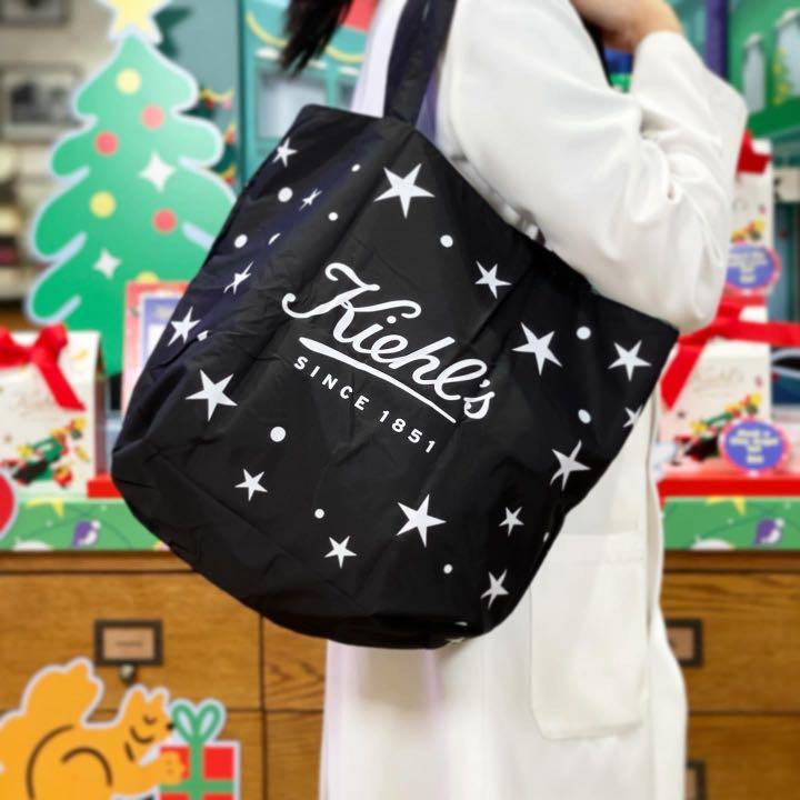 Kiehl’s Reversible Design & Foldable Tote Bag, Women's Fashion, Bags