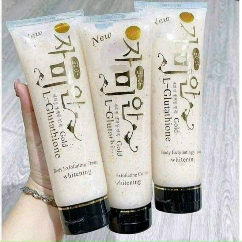 Korean LGlutathione Body Scrub, Beauty & Personal Care, Bath & Body