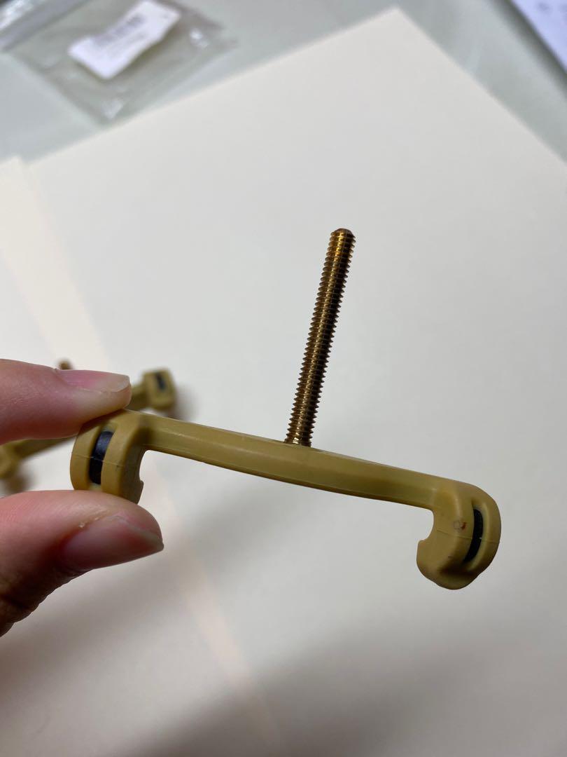 KUN Collapsible Violin Shoulder Rest 4/4 with Extra Long Leg, Hobbies