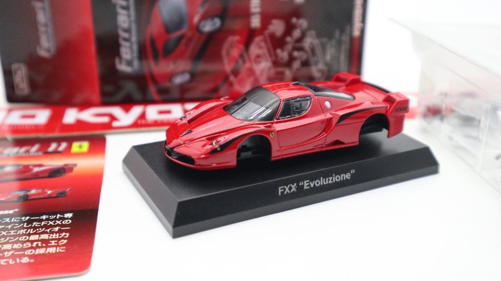 Kyosho 1/64 Ferrari FXX Evoluzione V12 6.3L , 興趣及遊戲, 玩具