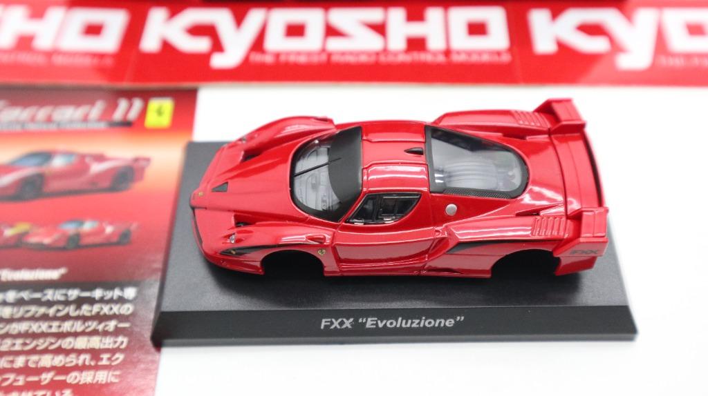 Kyosho 1/64 Ferrari FXX Evoluzione V12 6.3L , 興趣及遊戲, 玩具