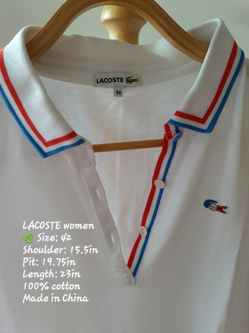 Lacoste flag collection store