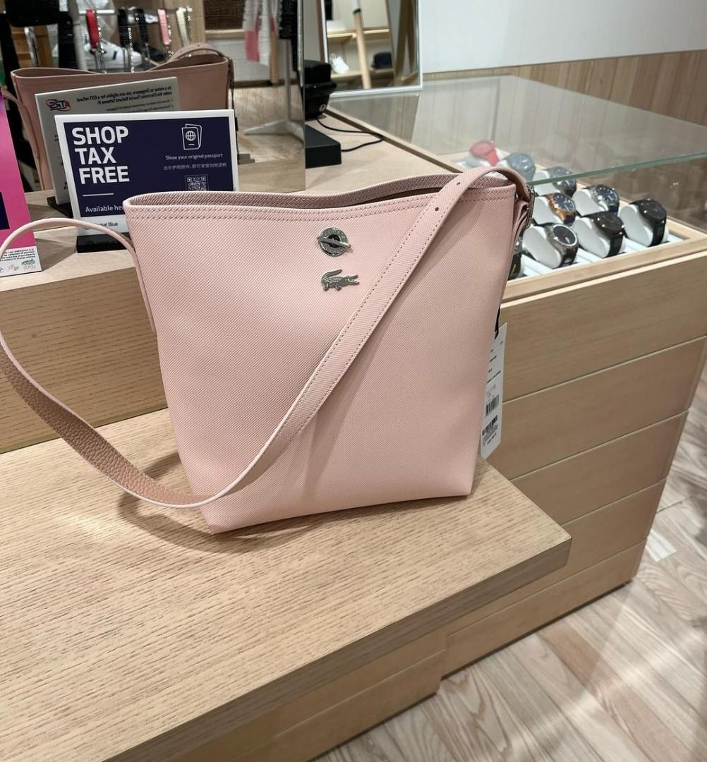 Lacoste Hobo Bag, Women's Fashion, Bags & Wallets, Crossbody Bags on Carousell