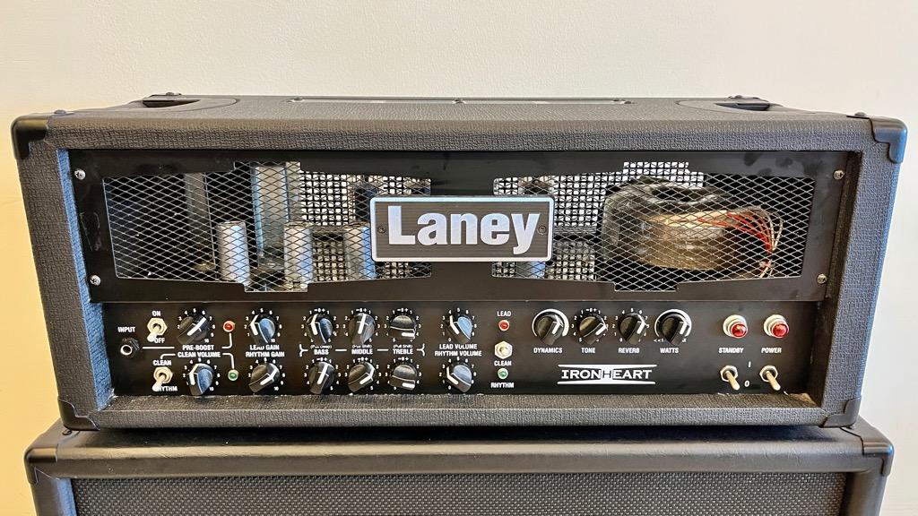 Laney IRT120H Ironheart 120 Watt Guitar Tube Amplifier Head & Hughes