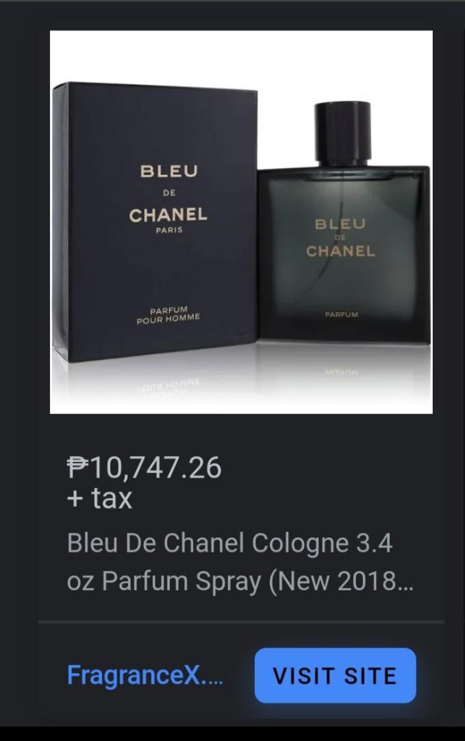 💯Legit Bleu De Chanel Parfum 100ml, Beauty & Personal Care, Fragrance &  Deodorants on Carousell