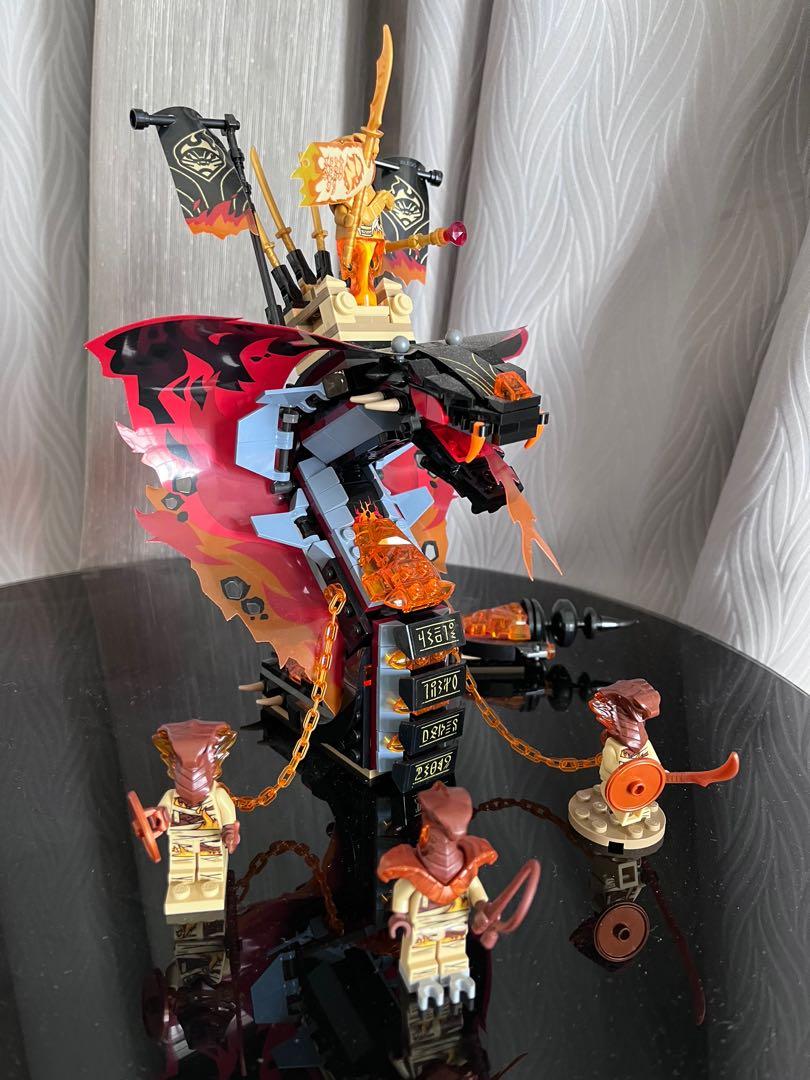 Lego ninjago 70674 fire fang, Hobbies & Toys, & Games Carousell