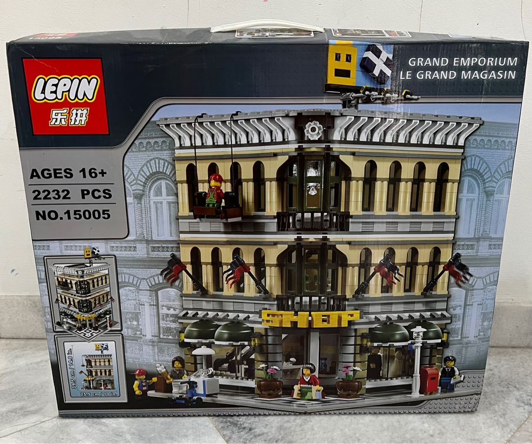 Lepin 15005 Grand Emporium Lego Creator Expert 10211 Hobbies Toys Toys Games on Carousell