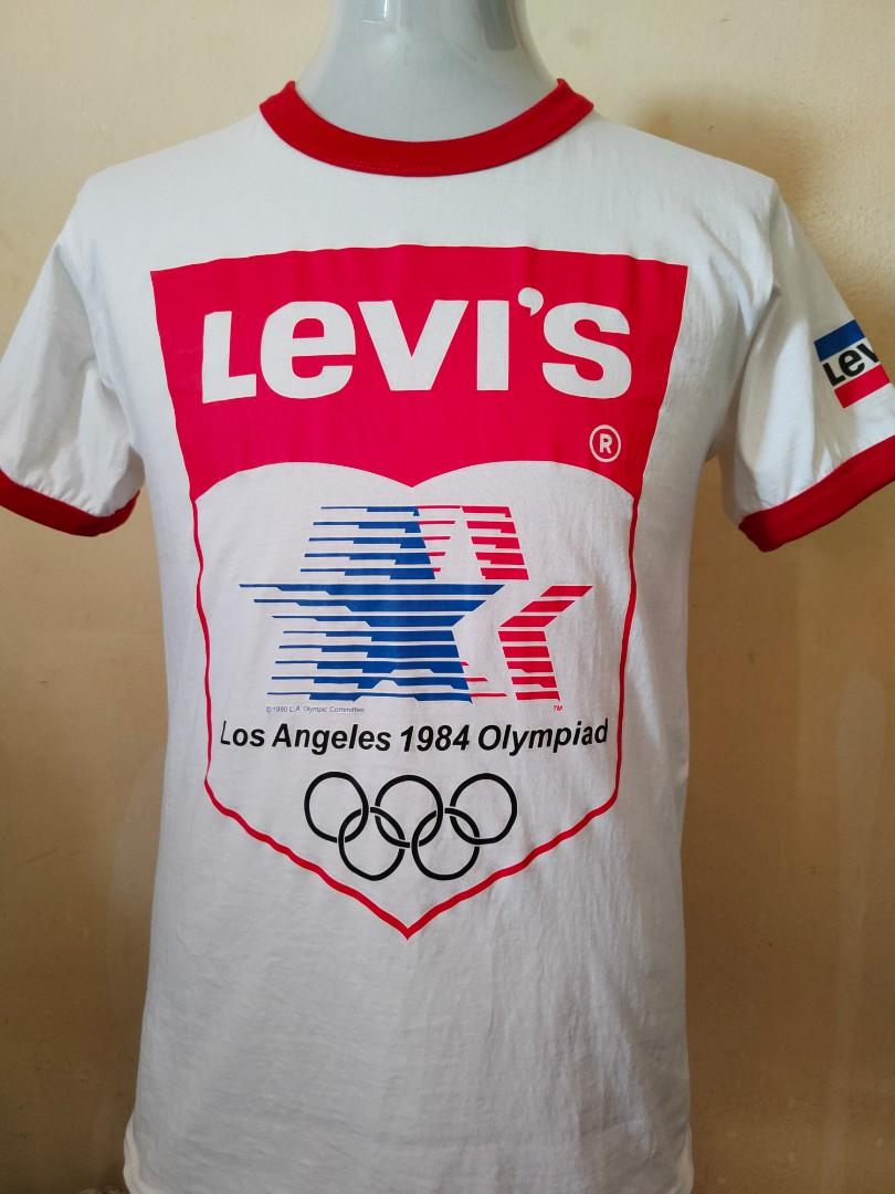 Levi's Olympic ringer, Men's Fashion, Tops & Sets, Tshirts & Polo Shirts on  Carousell