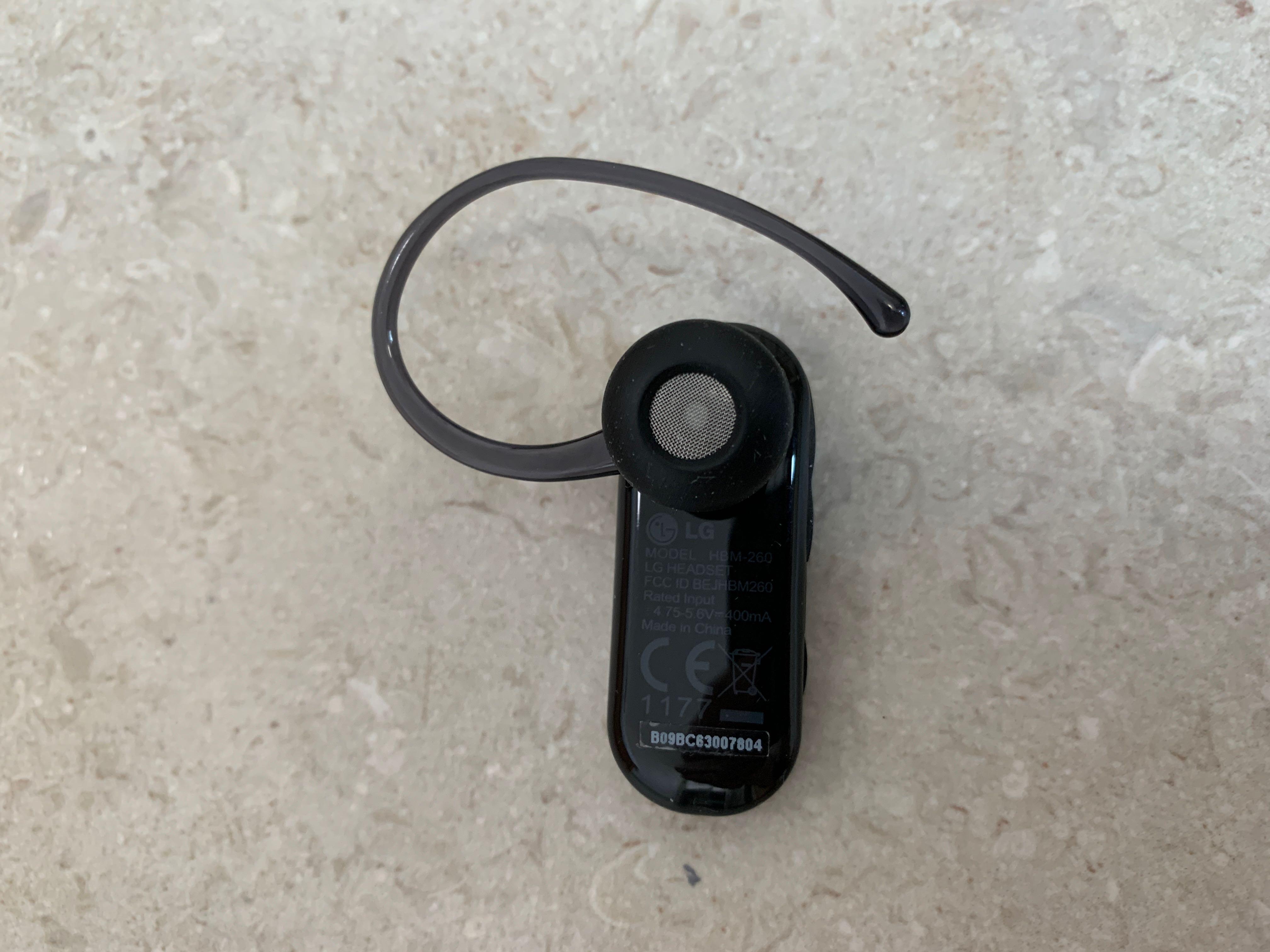 LG HBM 210 Bluetooth Earphone Headset