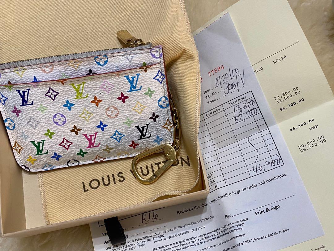 Louis Vuitton Multicolor Pochette Cles