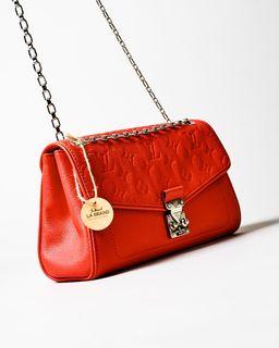 LV Monogram Empreinte Red St Germain PM
