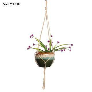 Macrame Pot Holder for Hanging Plants