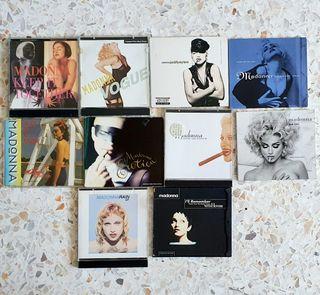 Madonna 90-93 Cd Remix Singles - Keep Ot Together, Vogue, Justify My Love, Rescue Me, This Used To Be My Playground, Erotic, Deeper and Deeper, Bad Girl, Rain & I'll Remember