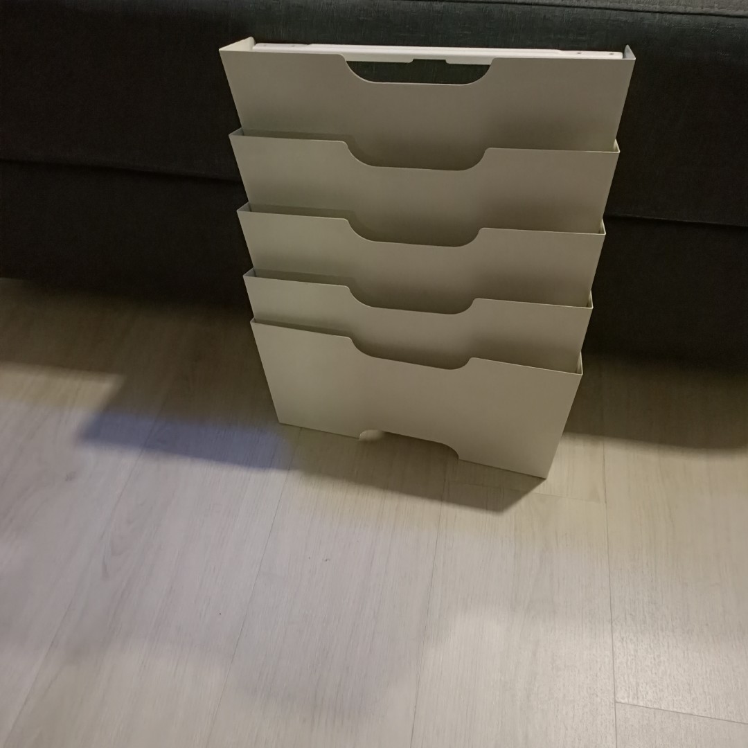 Magazine rack, Ikea Kvissle, Furniture & Home Living, Furniture