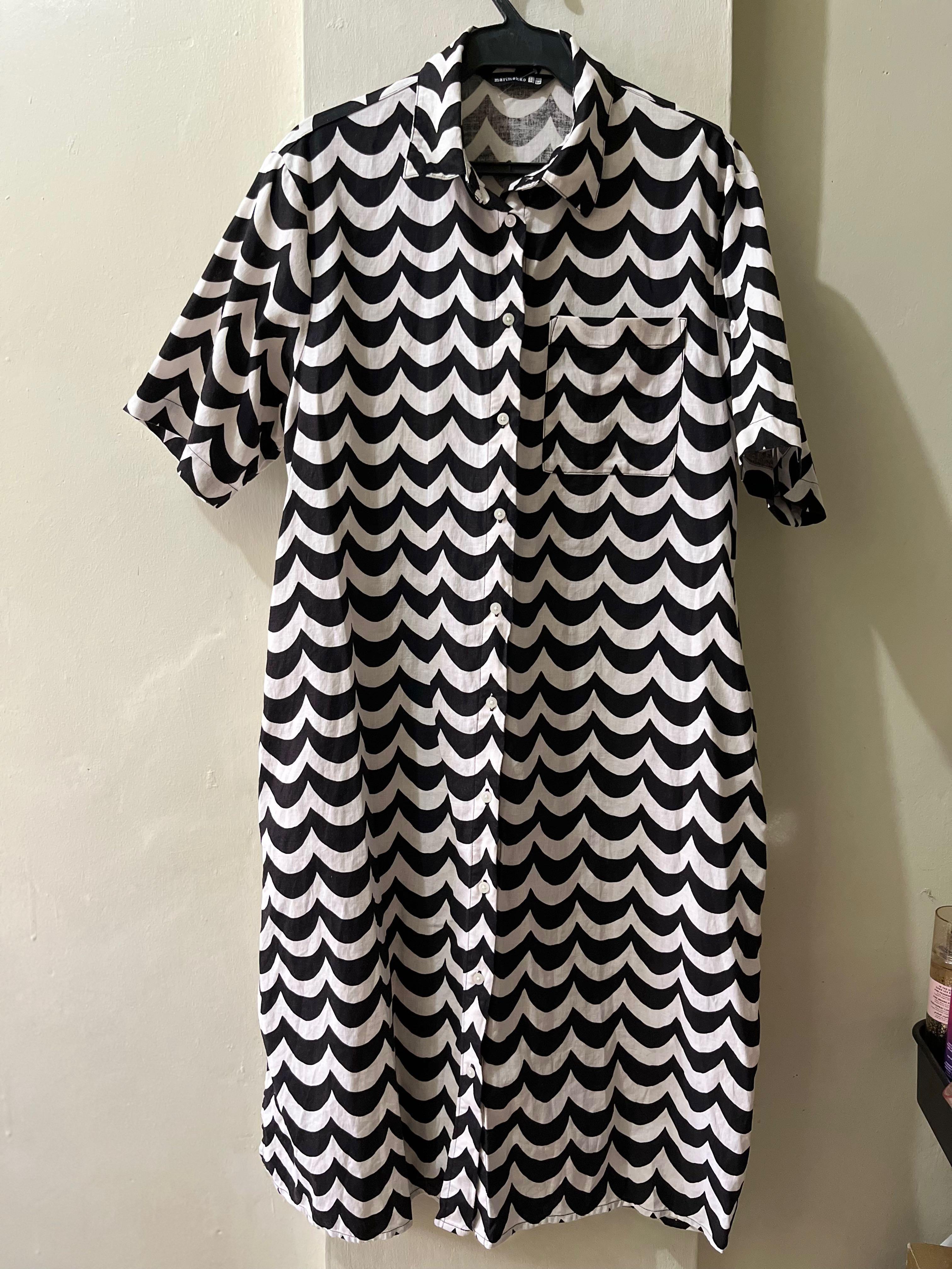 Marimekko Uniqlo 2020 collection (Category: Dresses) located in Muntinlupa City. Submitted by ellescollection (Listing ID 1168899547, Image 1). Description: Still in good condition and still looks brandnew hindi kupas .. diko masyado na susot dahil mahaba sa akin … size small sia and without belt na kasama sa dress dikona makita ….