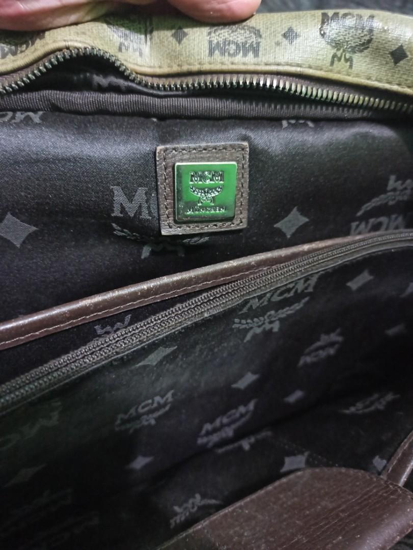 mcm laptop bag, Luxury, Bags & Wallets on Carousell