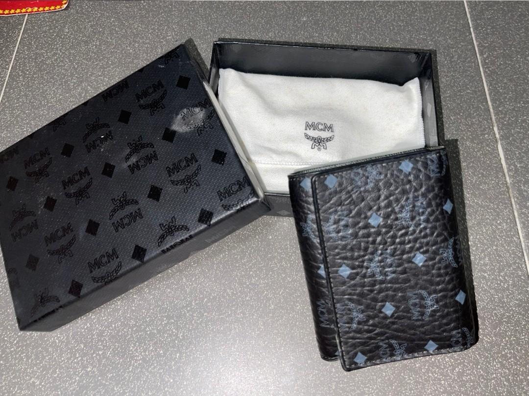MCM trifold wallet Luxury Bags Wallets on Carousell