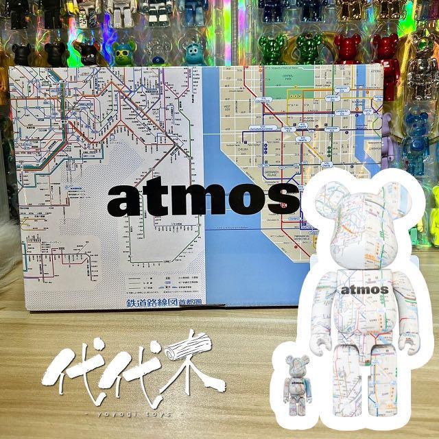 MEDICOM BE@RBRICK atmos SUBWAY 100％ & 400％ 鐵路BEARBRICK , 興趣