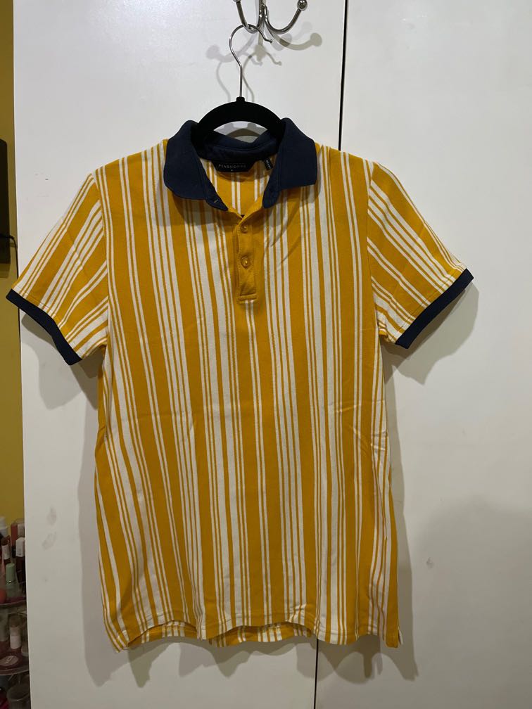 Polo top striped penshoppe