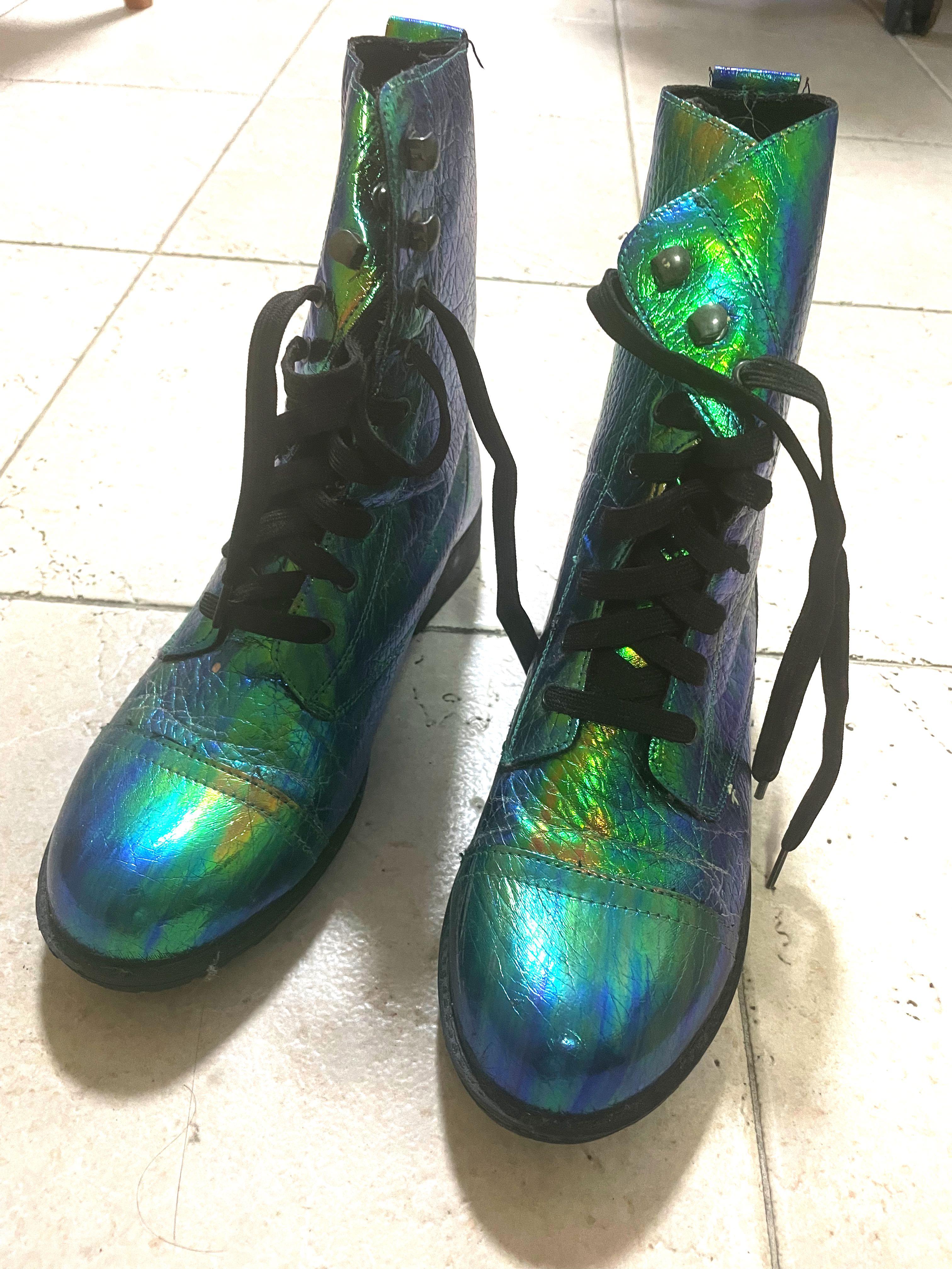 Mermaid store combat boots