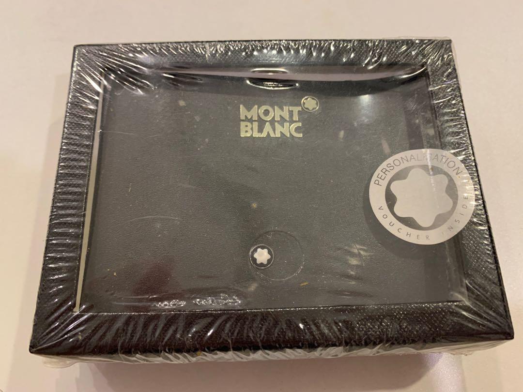 50 discount Montblanc Meisterstuck 6CC Black Leather Wallet