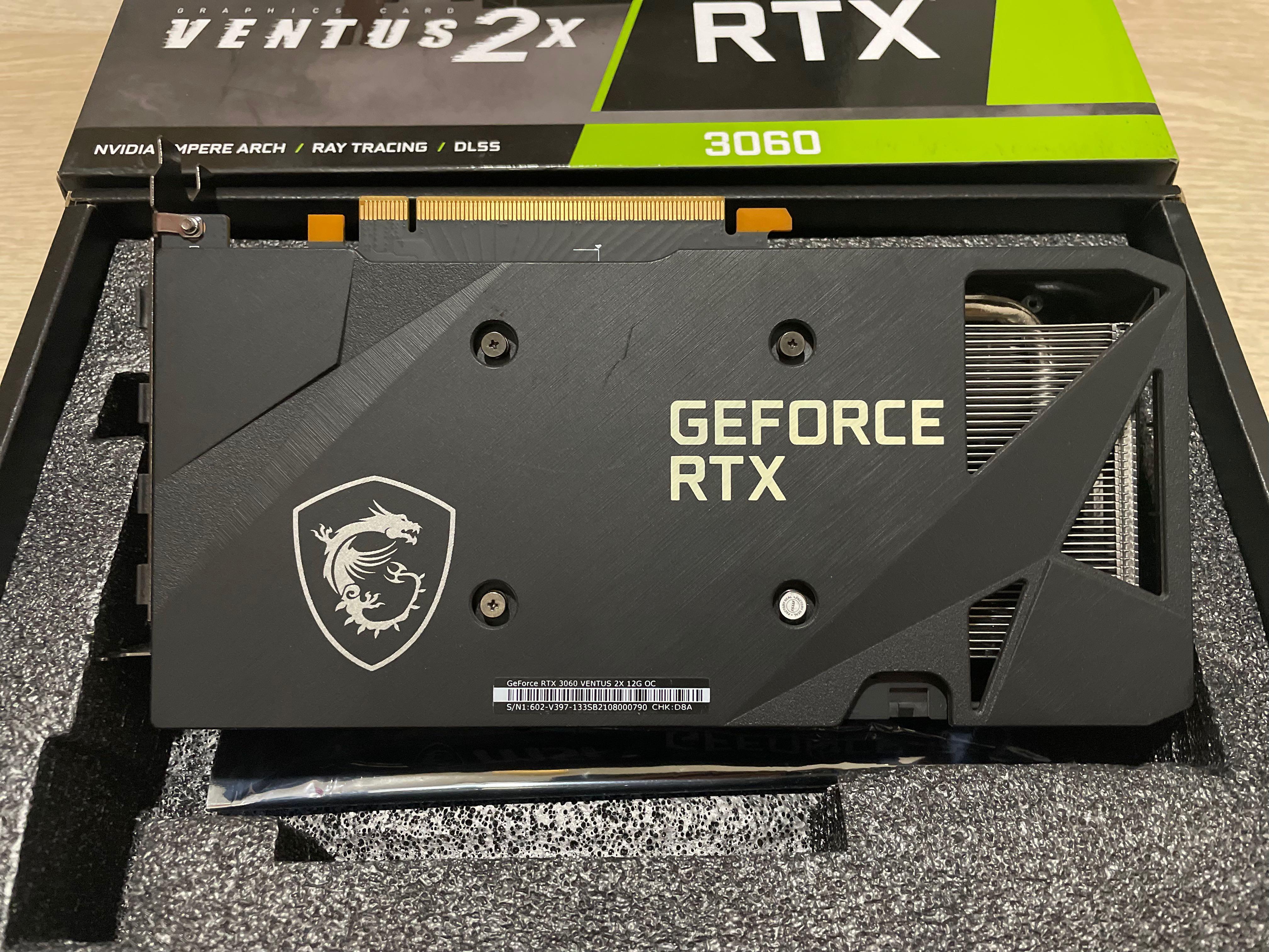 【ほぼ新品】MSI RTX 3060 VENTUS 2X 12GB OC Specification GeForce RTX™ 3060 VENTUS 2X 12G OC | MSI Canada