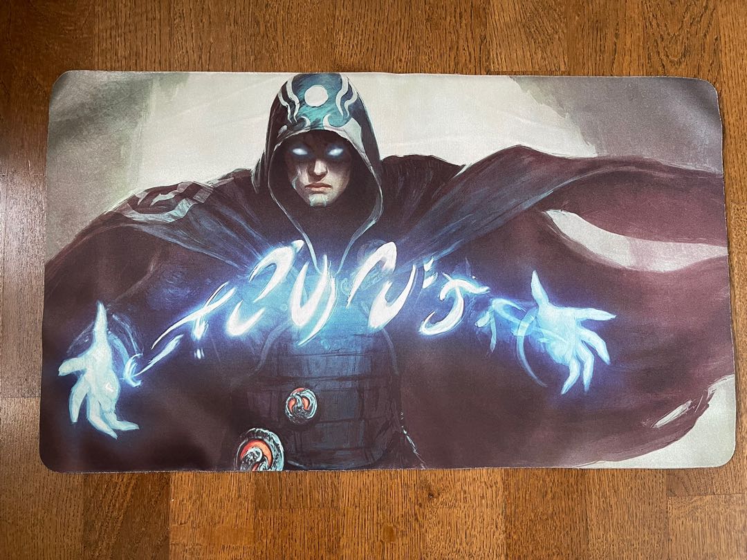 MTG Playmat Jace Custom Print, Hobbies & Toys, Toys & Games on Carousell