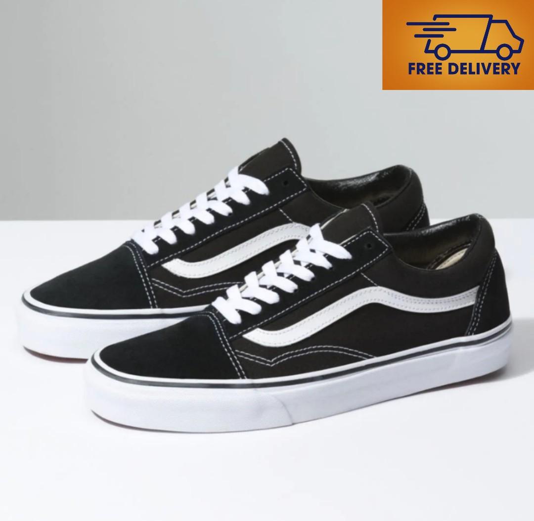 White on sale vans price