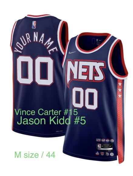 Brooklyn Nets City Edition Nike Swingman Custom Jersey Jason Kidd Size 52