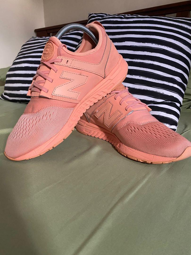 New balance salmon pink hot sale