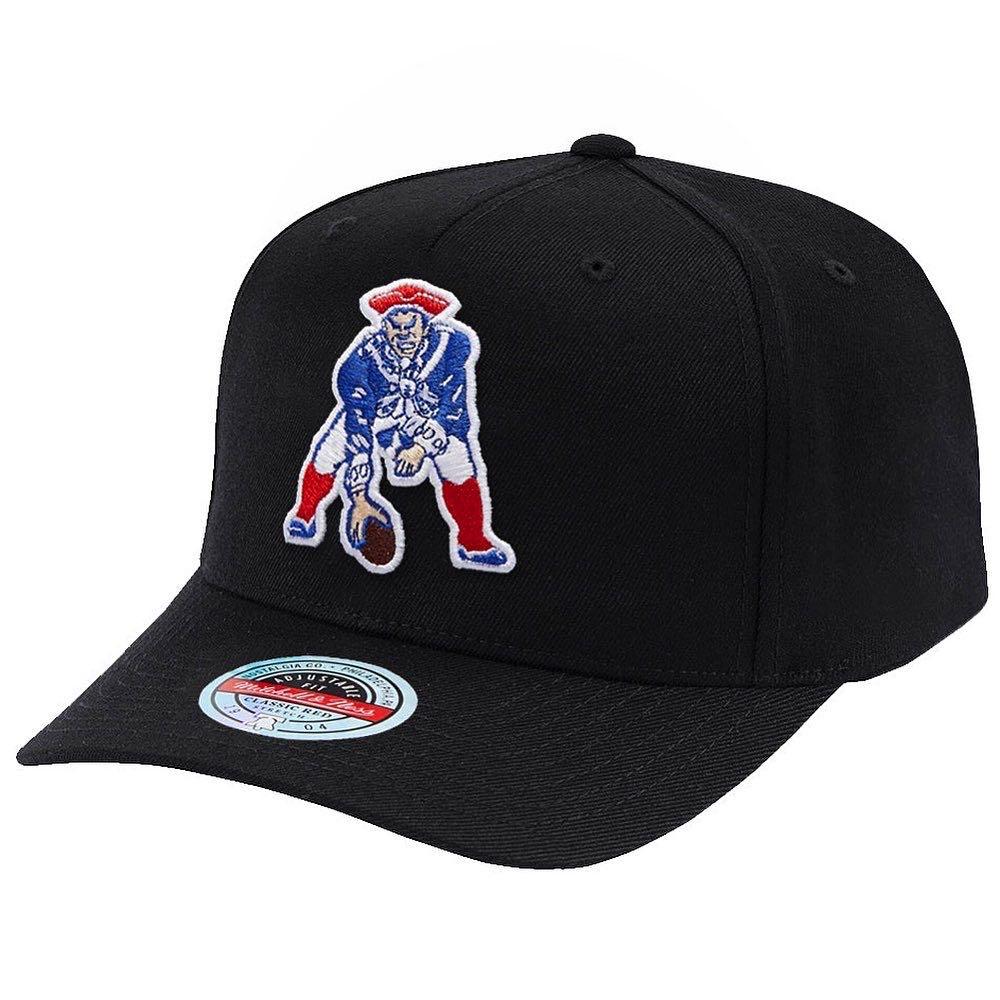 Patriots snapback mitchell and ness clearance