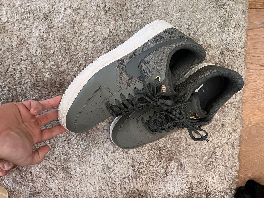 Nike Air force 1 '07 lv8 Dark Stucco / River Rock - Summit White -  823511-004