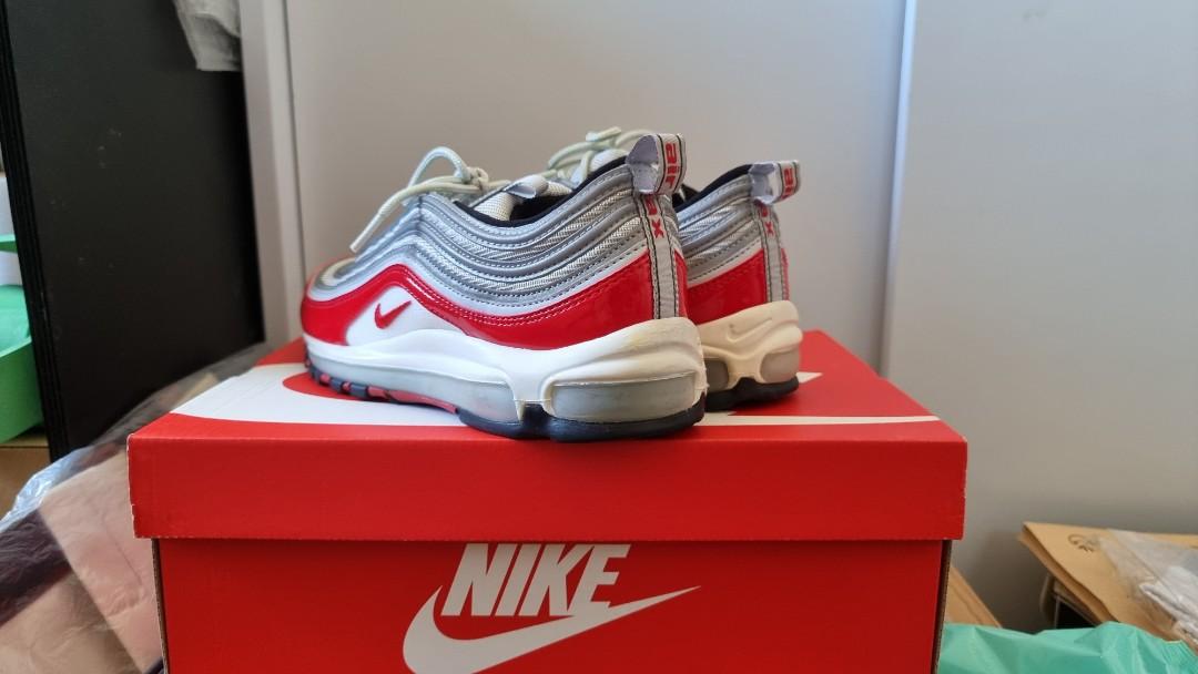 Air max 97 red and deals silver
