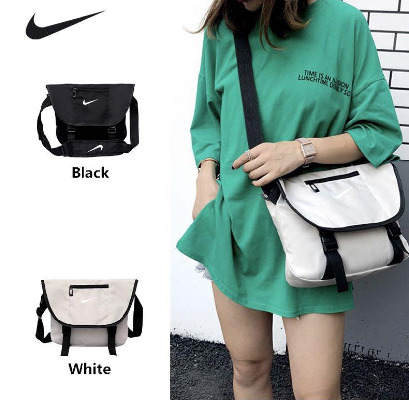 Nike Sling Bag Unisex Women Men Shoulder Beg Canvas School bag