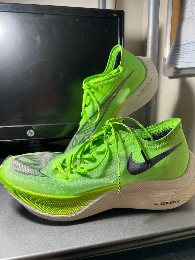 Nike Zoom X Vaporfly Next Neon Green Men s Fashion Footwear