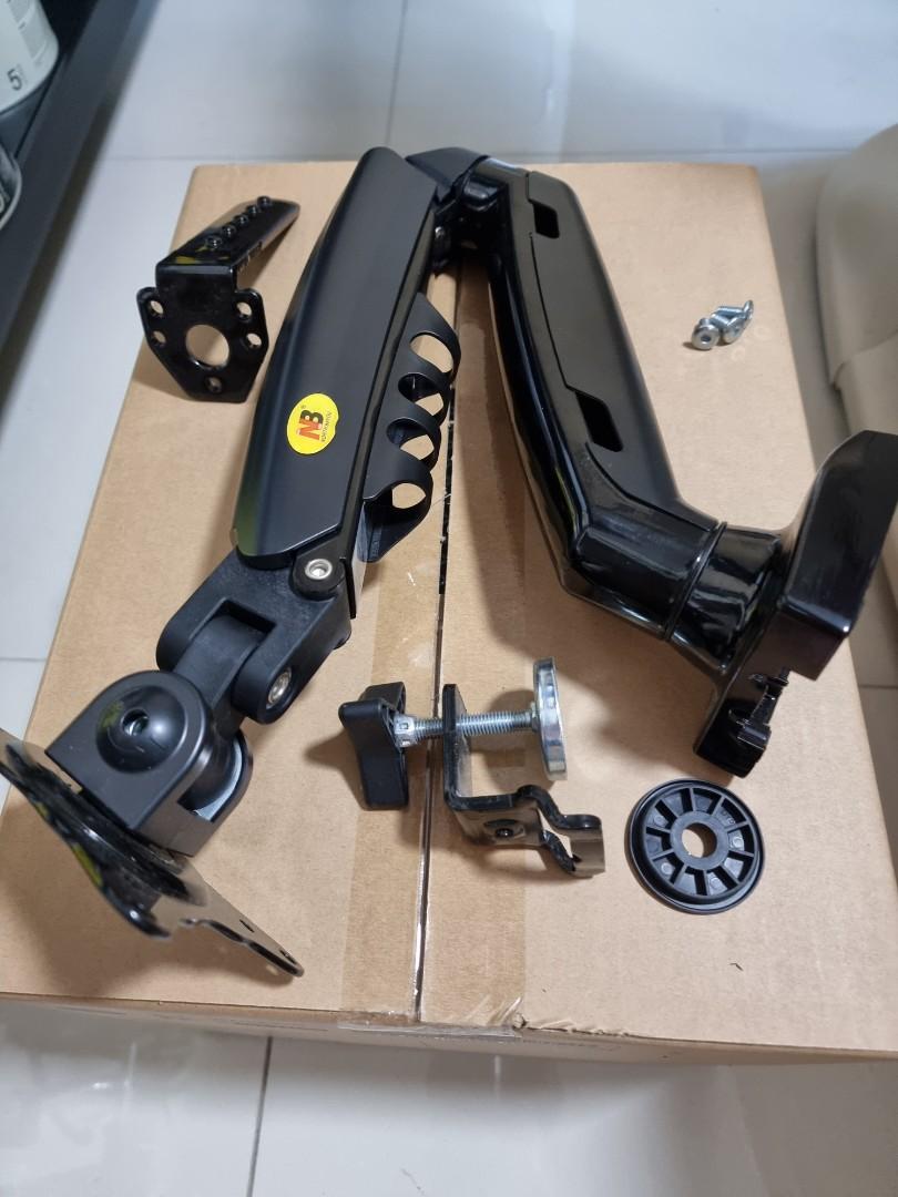 Review of the North Bayou F80 Gas Spring Monitor Desk Mount - The  Revisionist