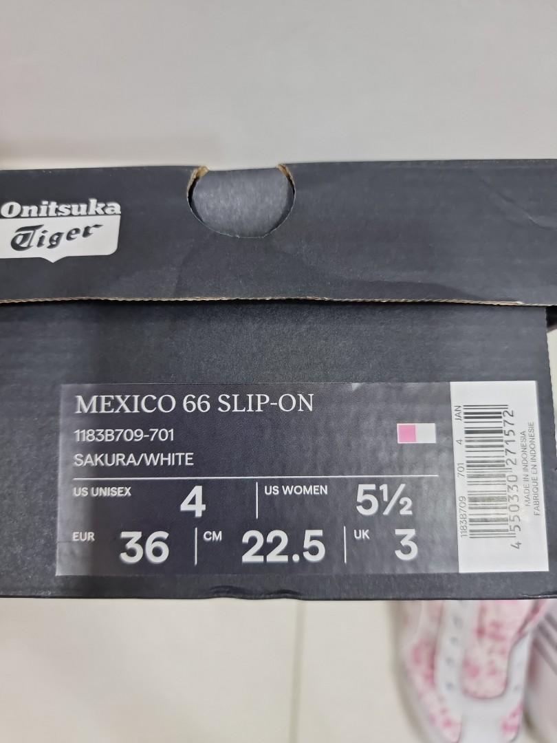 Onitsuka Tiger - Sakura Print Sneaker (Category: Sneakers) located in Singapore. Submitted by sasa_tan (Listing ID 1168877243, Image 3). Description: Brand New. See picture for the size details. Price firm. Only meet up at Tampines Interchange area or self collect at Tampines Street 86 to deal. Thanks.