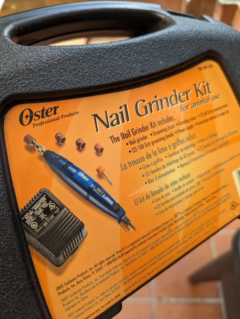 Oster Professional Nail Grinder Kit imported, Pet Supplies, Health