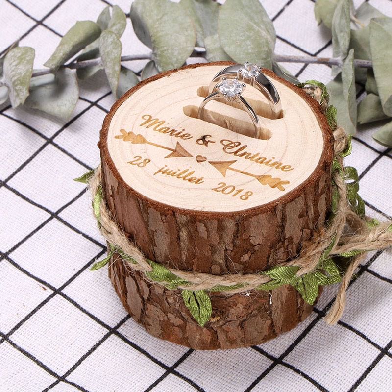 Wedding ring sales holder box