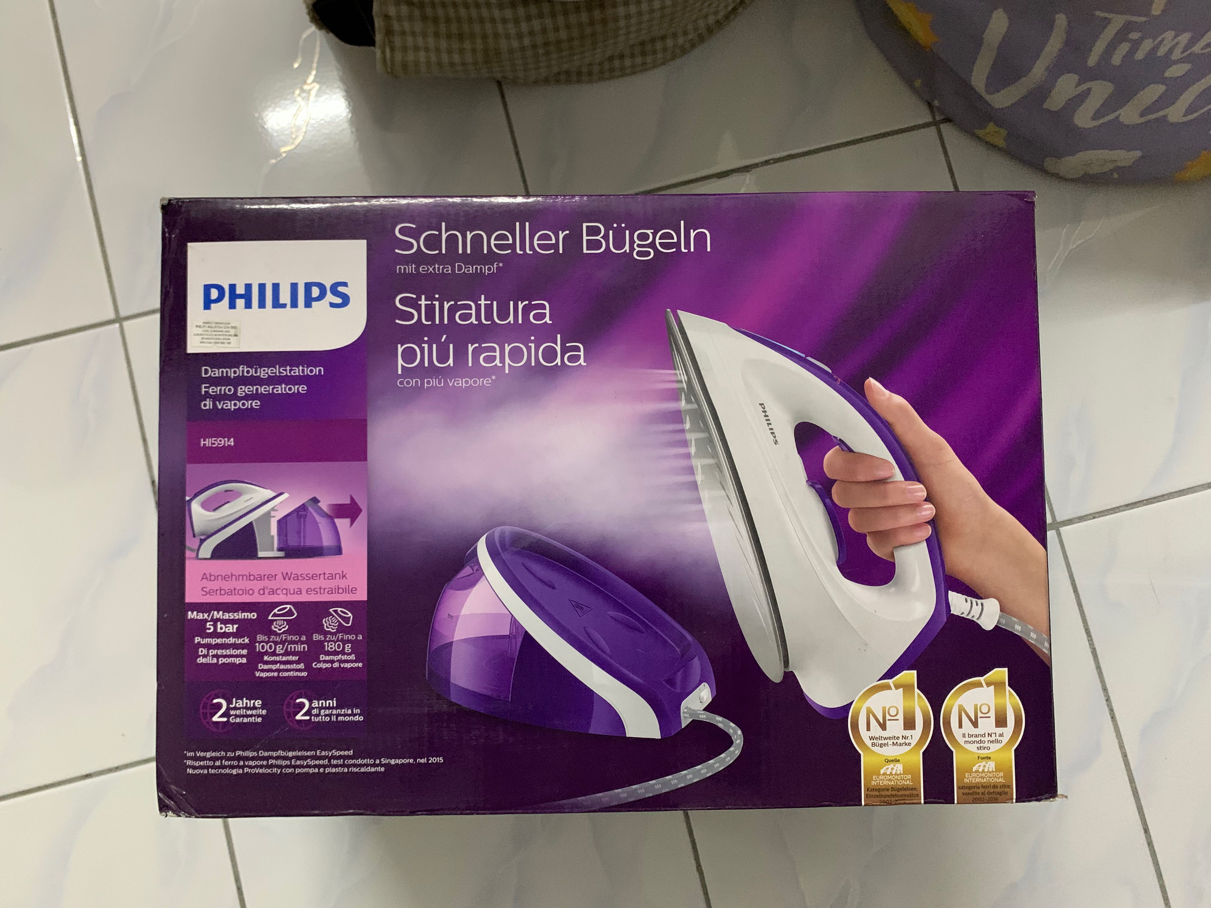 Sex discrimination Contributor population Philips steam station iron HI5915/35, TV & Home Appliances, Irons &  Steamers on Carousell