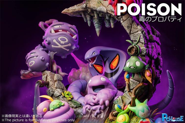 READY STOCK】PC House Studio - Pokemon Attribute Series 003 - Ghost  Attribute