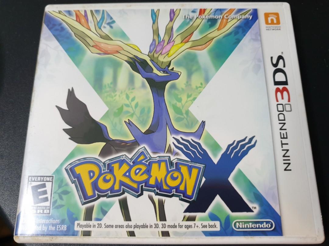 Pokemon x 3ds clearance game