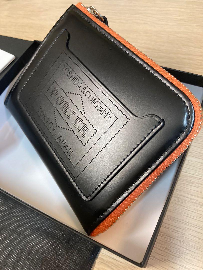 Porter PS Leather Wallet L zip 銀包, 男裝, 手錶及配件, 銀包、卡片