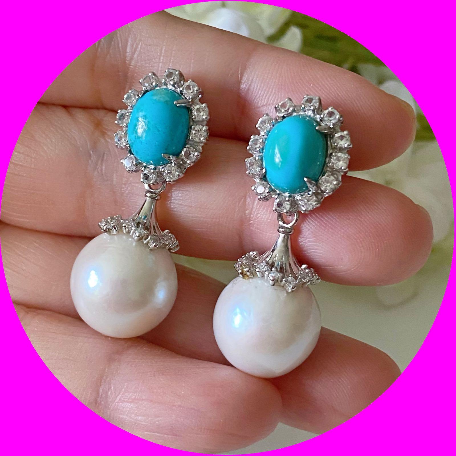 Cheap turquoise earrings sale