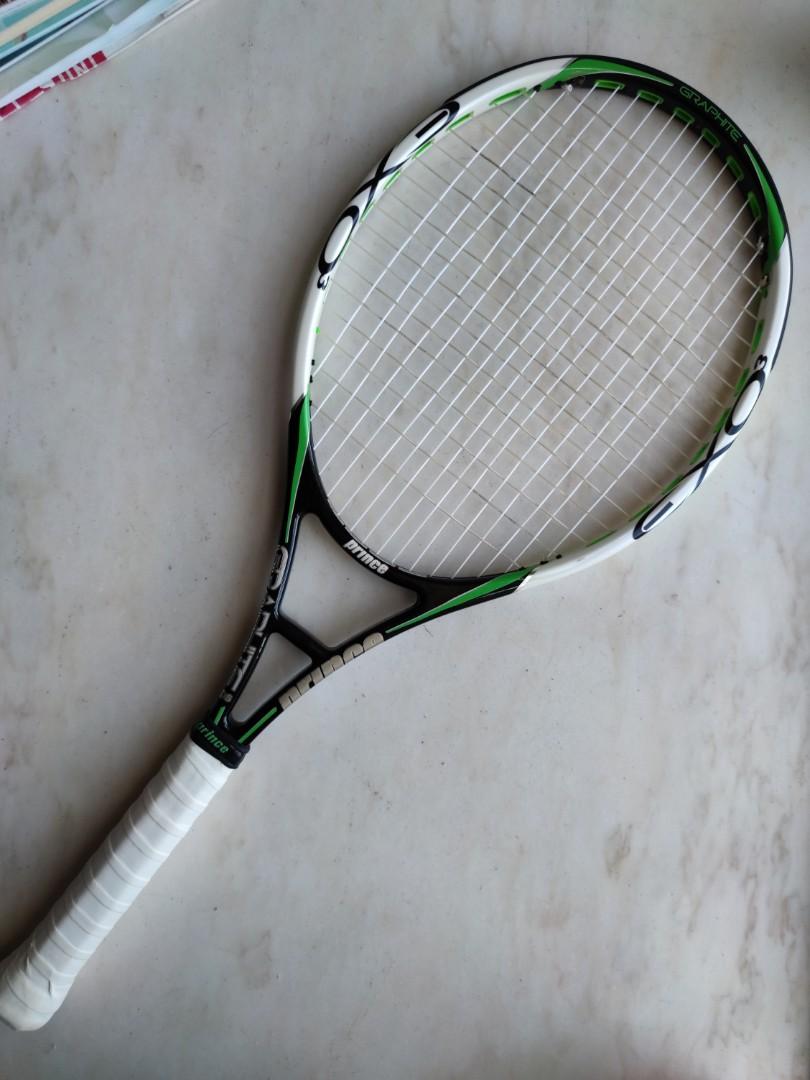 Prince EXO3 Graphite 100 tennis racket 95% new, 運動產品, 運動與