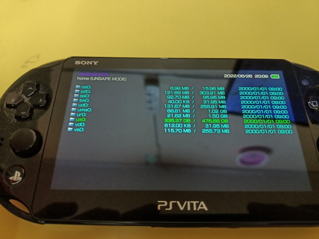 PS VITA 2000 JAILBREAK SD2VITA 512GB BLACK (PENUH DENGAN GAME RPG DAN BOLEH REQUEST), Video