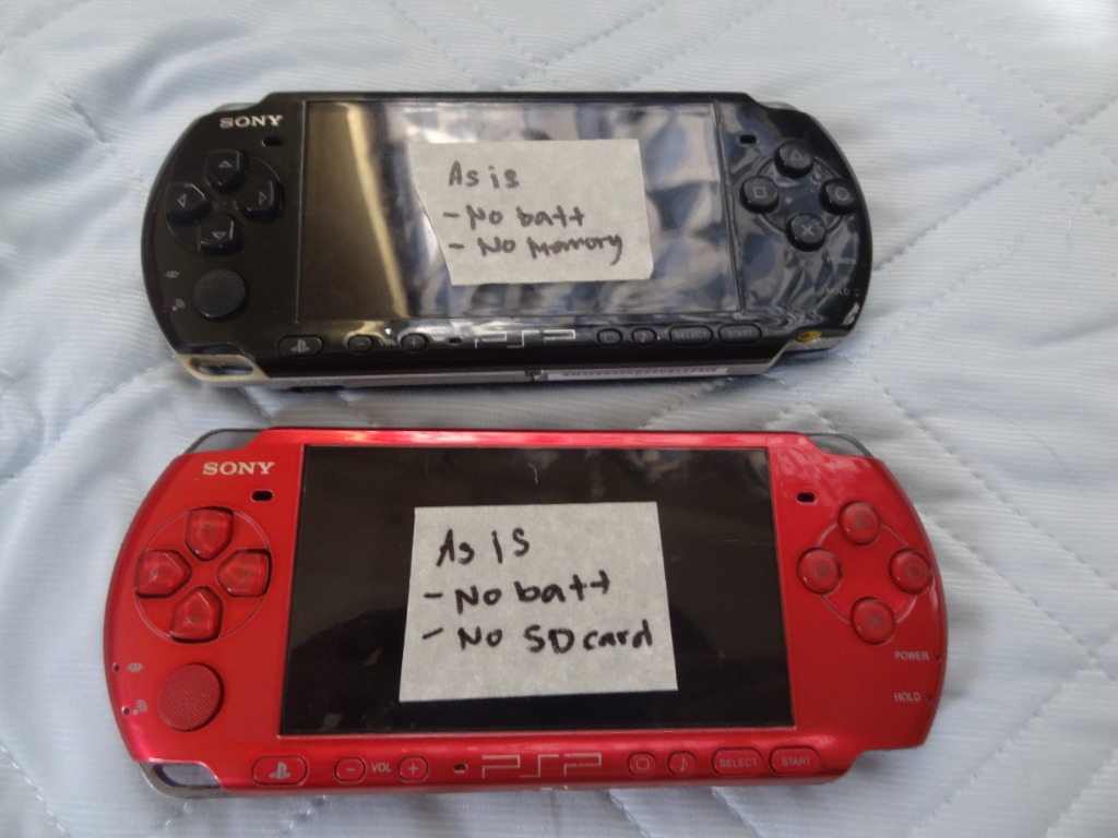 PSP WITH NO BATTERIES, Video Gaming, Video Game Consoles, PlayStation