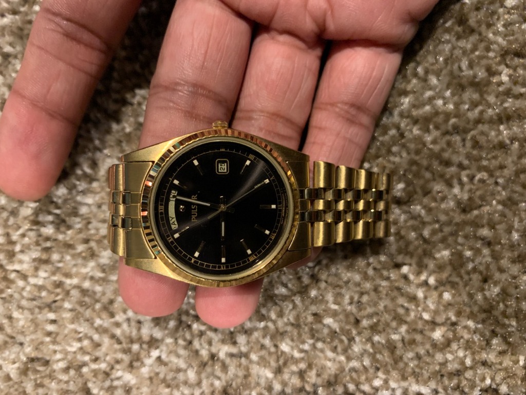 Pulsar sale black watch
